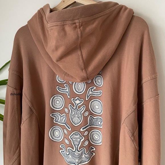 NEW Free People All Your Love Logo Hoodie - Picture 15 of 16